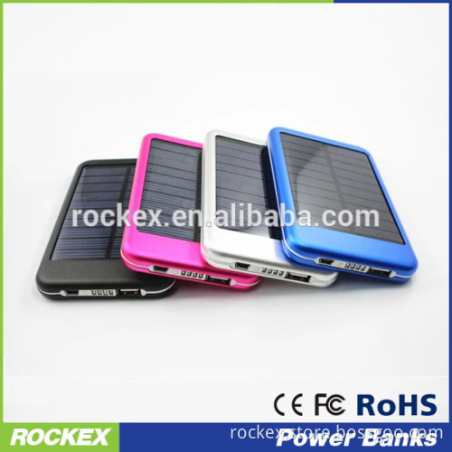 Solar Charger For Mobile Phone Solar mobile power bank 5000mah